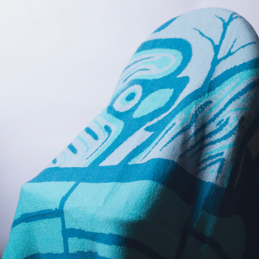 Wool Blanket | Animal Canoe Ride