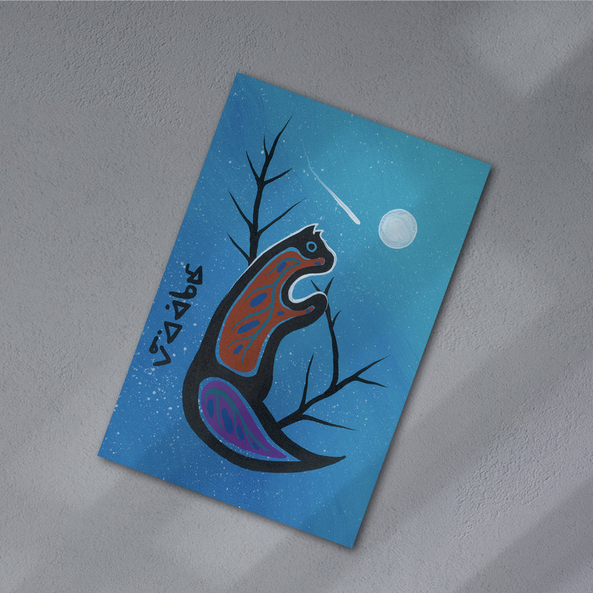 "Andakii Michaabikizid" Art Card Set