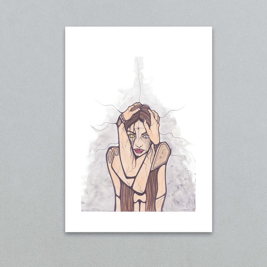 Anxiety Art Print