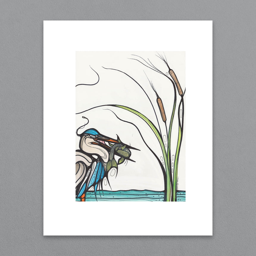 Heron Background