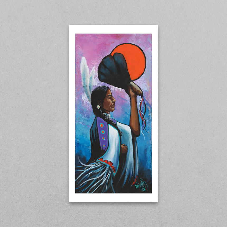Untitled - Fan Woman