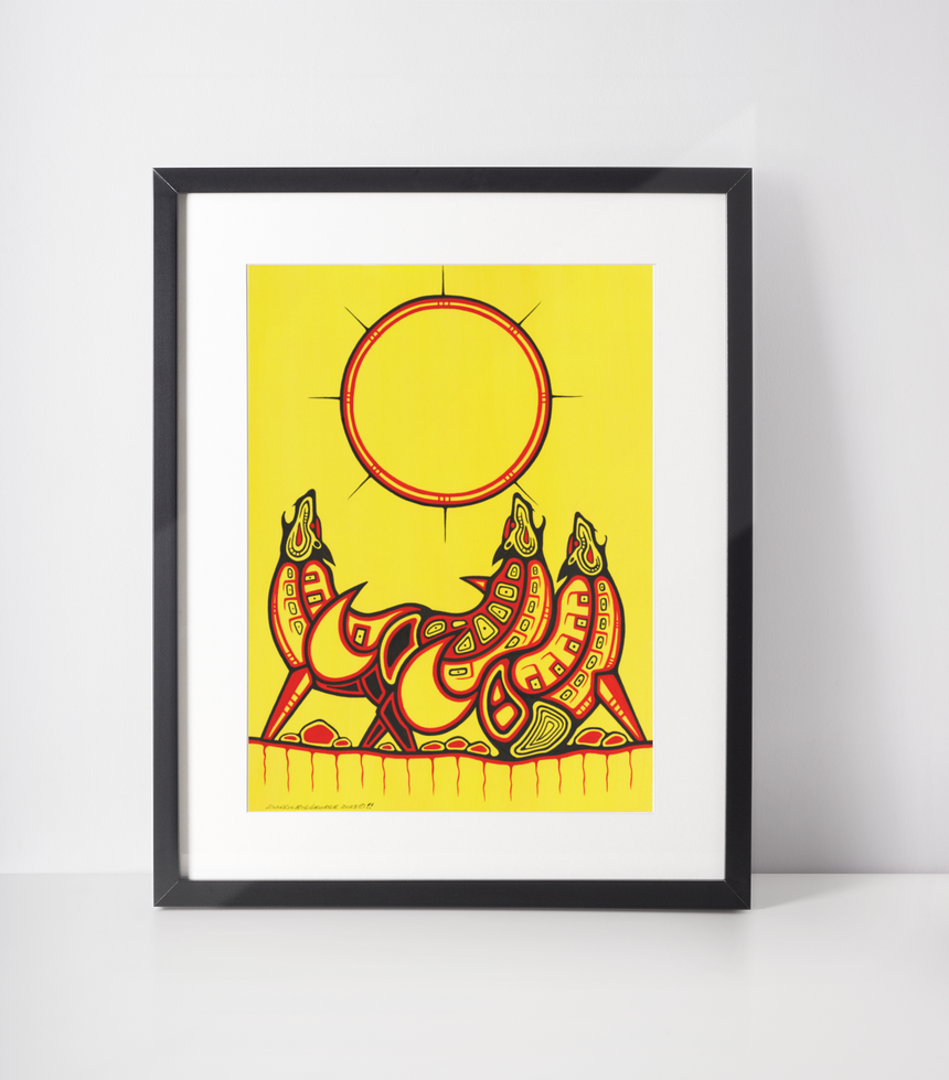 Untitled - Wolf Dance Under Sun