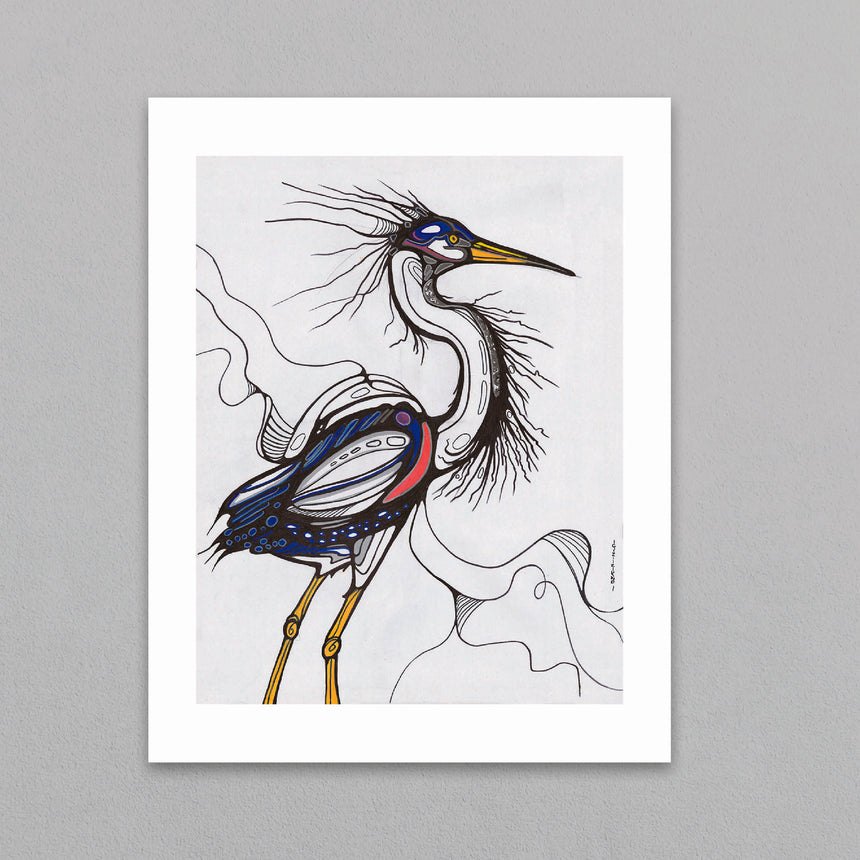 The Great Blue Heron