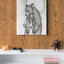 Bear Woman Art Print