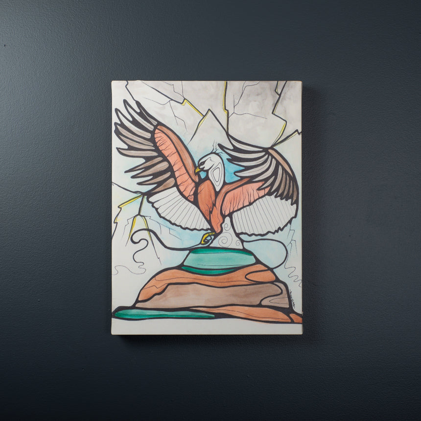 Untitled - Thunder Eagle Canvas Print