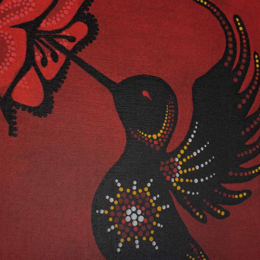 "Red Bird" Canvas Print