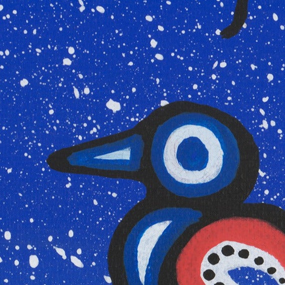 Mother Loon Art Print
