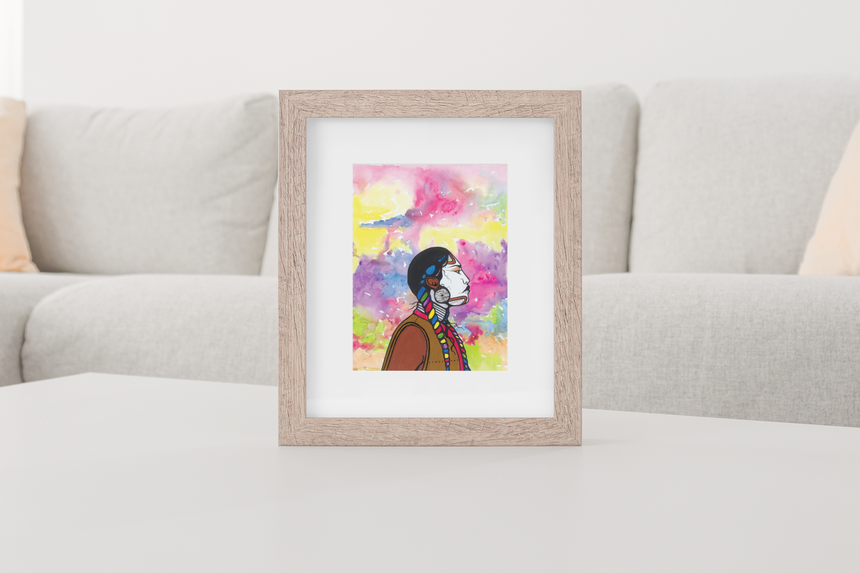 Rainbow Warrior Art Print