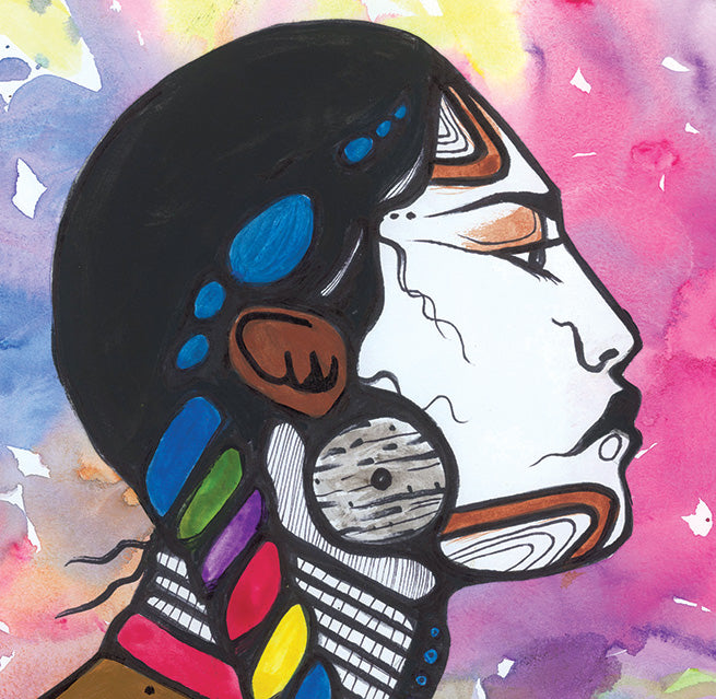 Rainbow Warrior Art Print