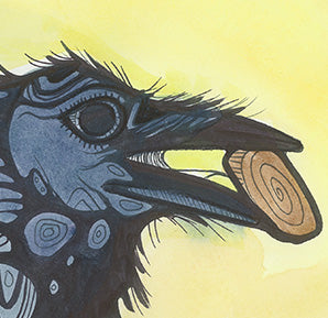 Raven Art Print