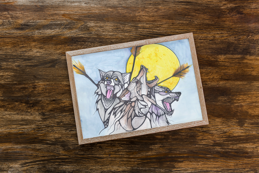 The Wolf Spirit Art Print