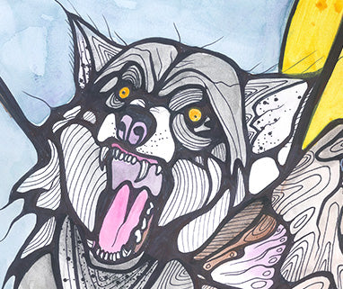 The Wolf Spirit Art Print