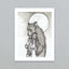 Bear Woman Art Print