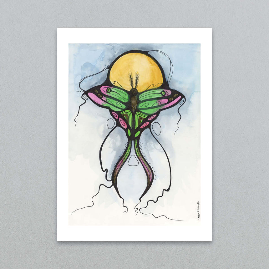 Luna Moth Print