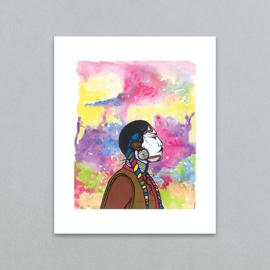 Rainbow Warrior Art Print