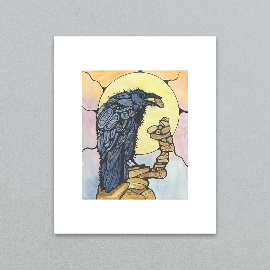 Raven Art Print