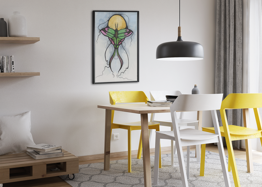 Luna Moth Print
